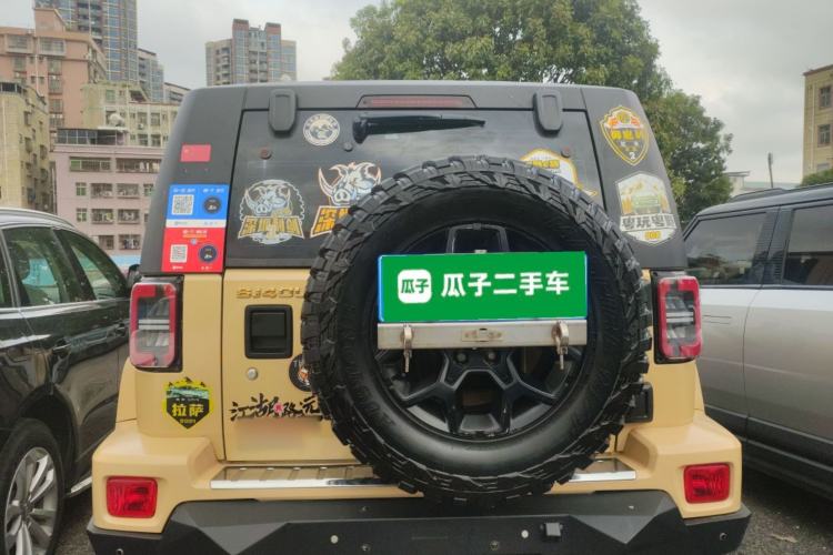 Used BAIC Off-Road BJ40 2019 2.3T Automatic Four-Wheel Drive Ring the Tower Champion Edition China VI Rear