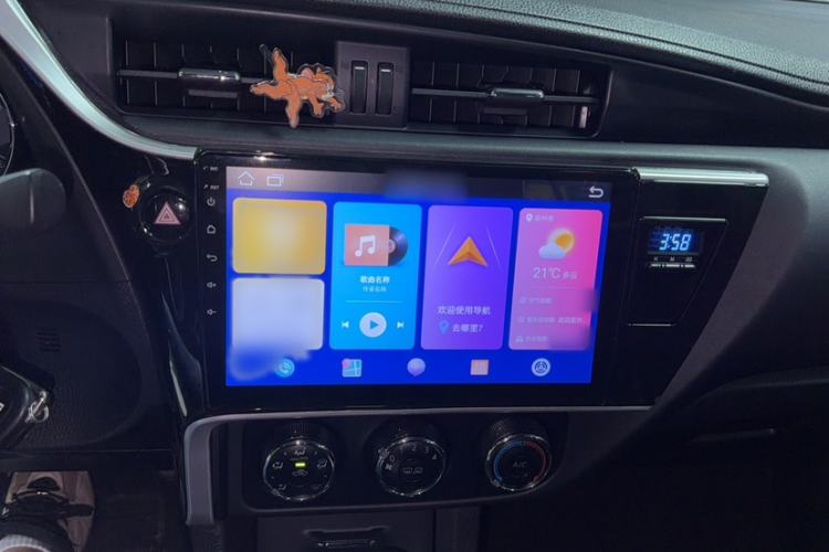 Used Toyota Corolla 2017 Revised Version 1.2T S-CVT GL Audio And AC Panel