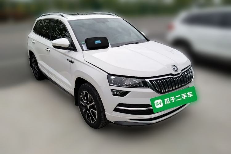 Used Skoda Karoq 2022 TSI280 Premium Edition Front Right 45 Deg