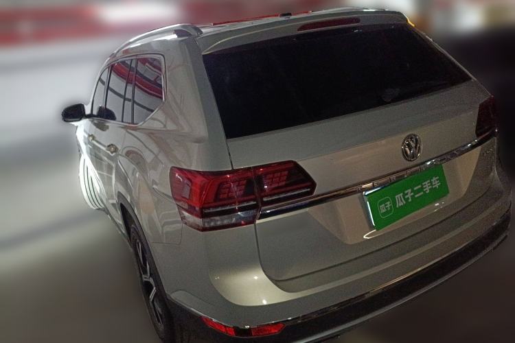 Used Volkswagen Teramont 2017 380TSI Four-Wheel Drive Luxury Edition Rear Left 45 Deg