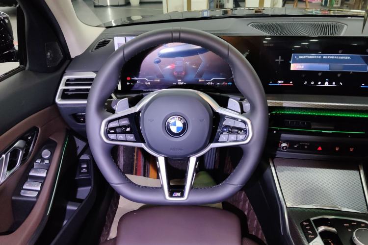 Used BMW 3 Series 2025 330Li M Sport Shadowline Package Steering Wheel