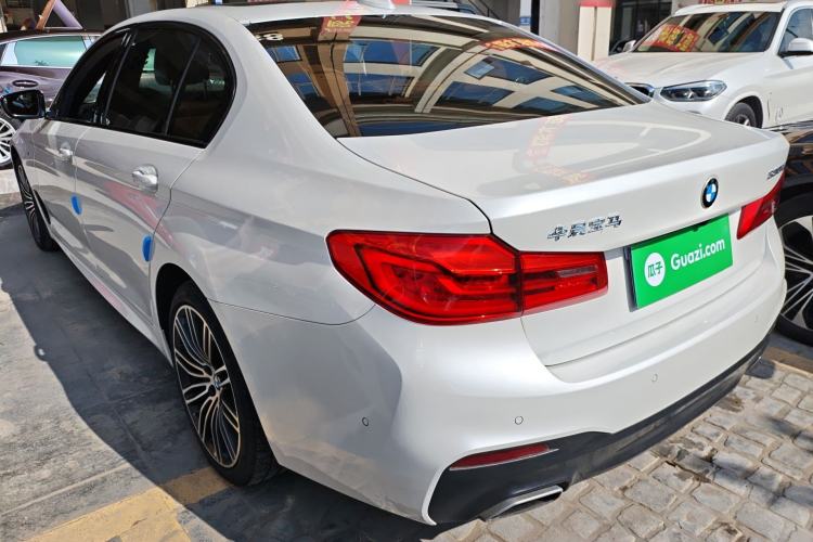 Used BMW 5 Series 2019 530Li Leading Model M Sport Package Rear Left 45 Deg