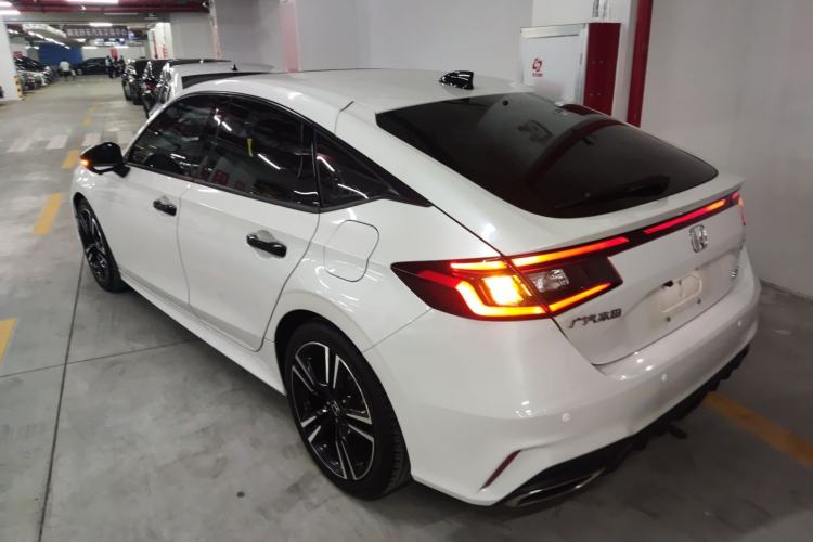 Used Honda Integra 2023 HATCHBACK 240TURBO CVT Phantom Night Luxury Edition Rear Left 45 Deg