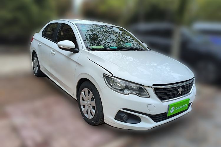 Used Peugeot 301 2017 1.6L Automatic Comfort Edition Front Right 45 Deg