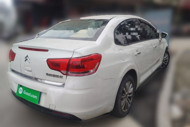 Used Citroen C-Quatre 2014 VTS Version 1.6L Manual - Premium Model Rear Right 45 Deg