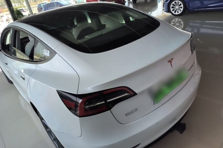 Used Tesla Model 3 2022 Rear-Wheel-Drive Version Rear Left 45 Deg