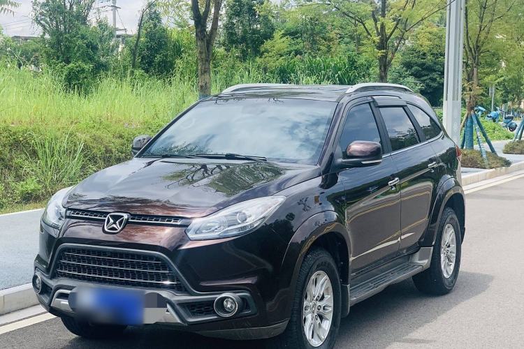 Used JMC Yusheng S350 2017 2.0T Automatic 2WD Diesel Luxury Version with Sunroof 5 Seats