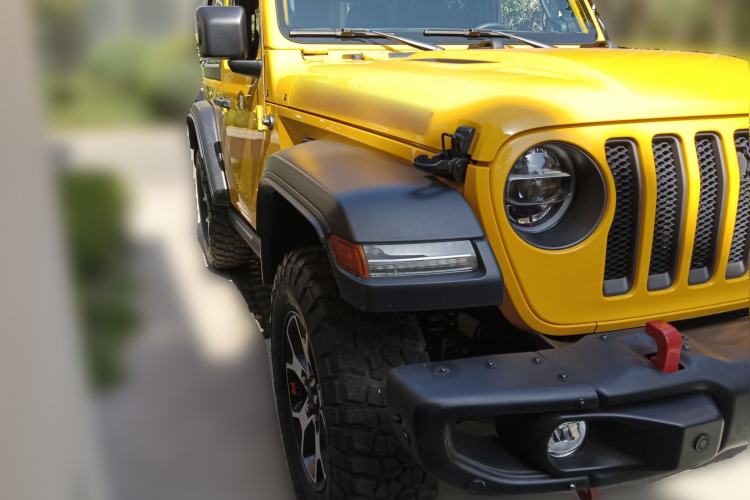 Used Jeep Wrangler 2021 2.0T Robin Hood two-door version
