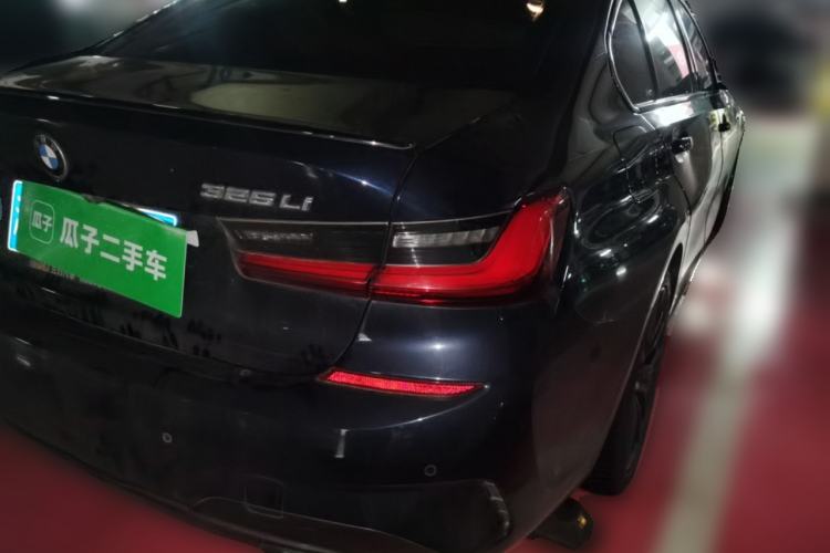 Used BMW 3 Series 2020 325Li M Sport Night Edition Package Rear Right 45 Deg