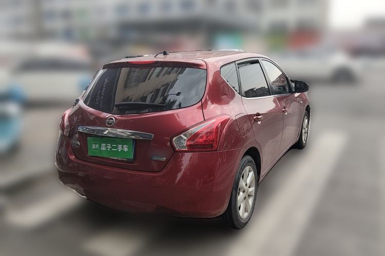 Used Nissan Tiida 2011 1.6L CVT Smart Version Rear Right 45 Deg