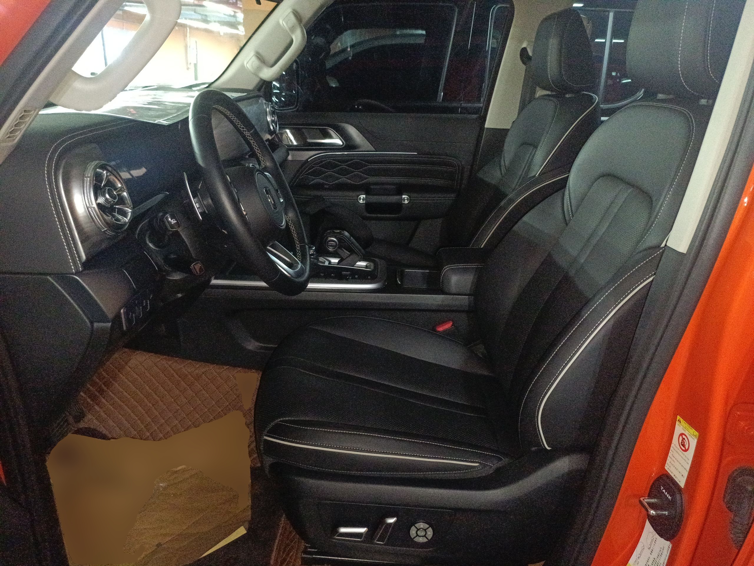 Interior delantero