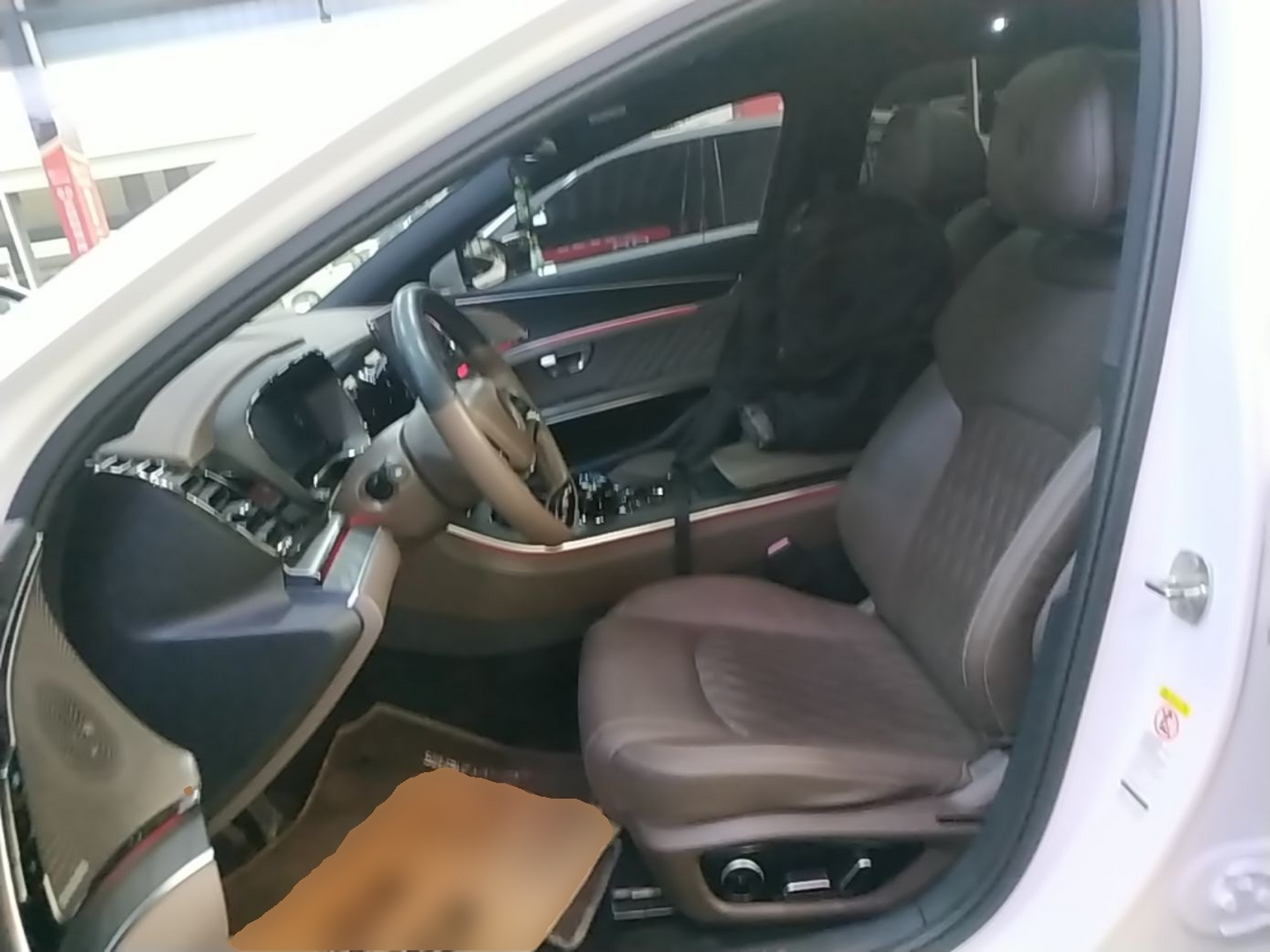 Avant de la voiture