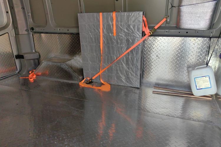 Used JAC Group Sunray 2021 2.0T Fuel-Efficient King Logistics Van Long Wheelbase D20TCIF1 Left Rear Seat