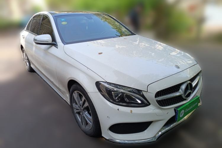 Used Mercedes-Benz C-Class 2018 C 200 L Sport Edition Front Right 45 Deg