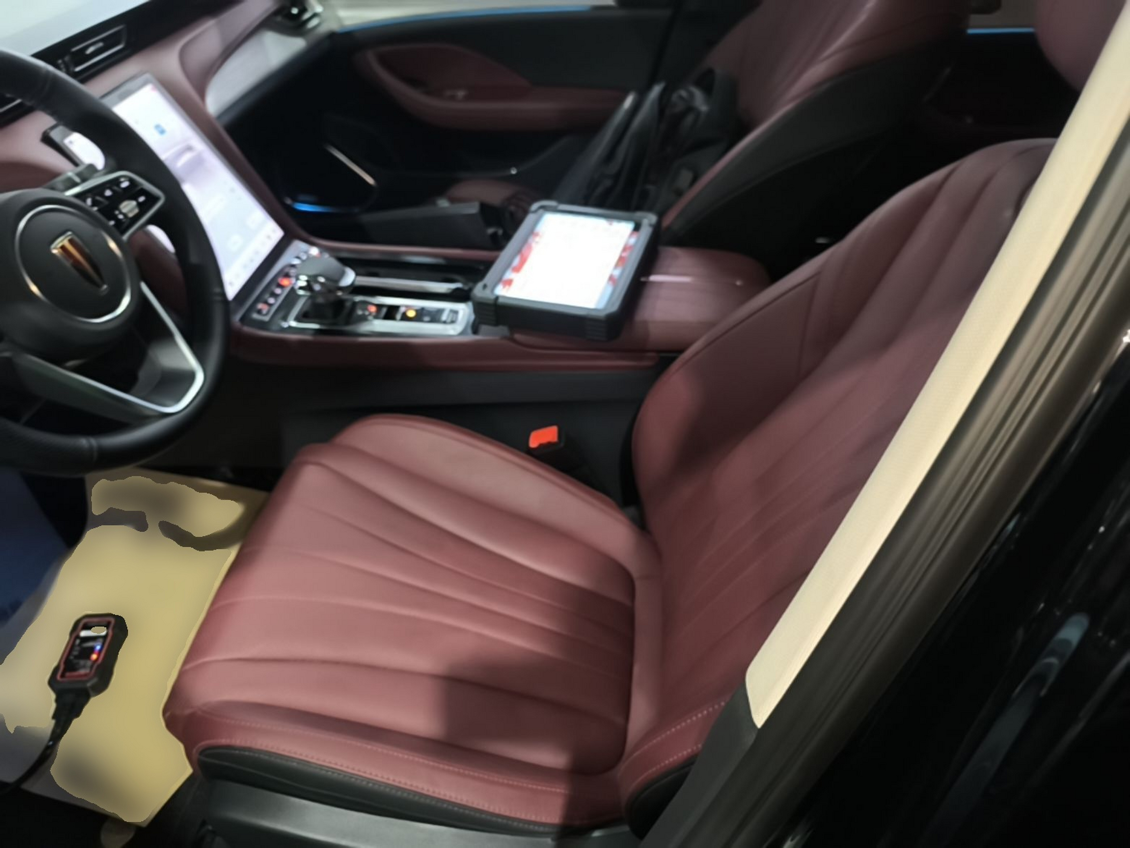 Avant de la voiture