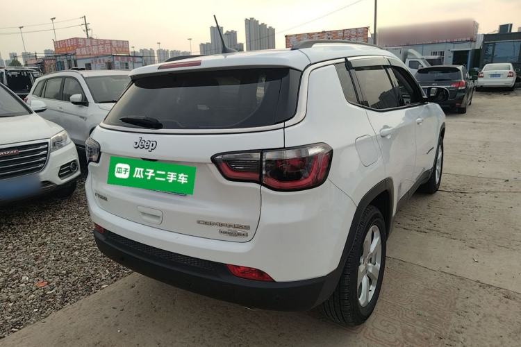Used Jeep Compass 2019 220T Automatic Enjoyment Version Rear Right 45 Deg