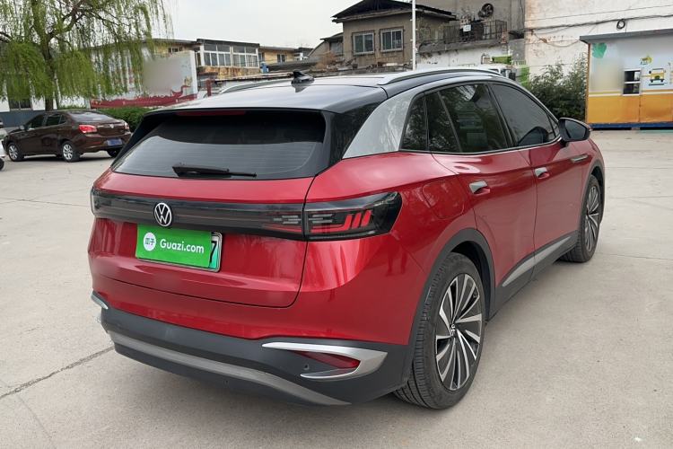 Used Volkswagen ID.4 X 2021 1st Edition ID. First Impression Edition Rear Right 45 Deg