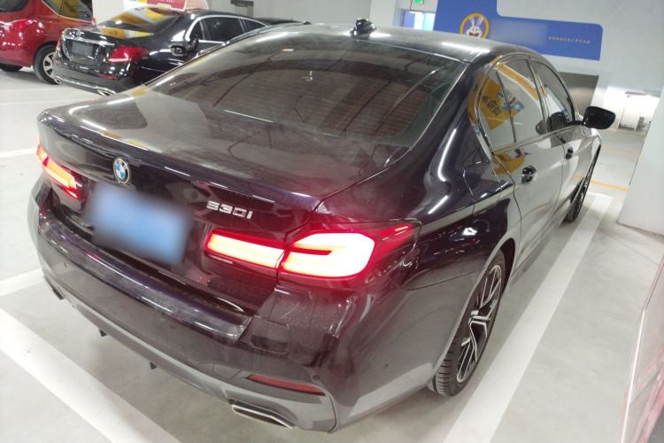 Used BMW 5 Series 2022 530i M Sport Package Rear Right 45 Deg