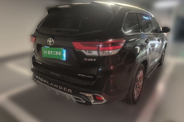 Used Toyota Highlander 2018 2.0T Four-Wheel Drive Luxury Edition 7 Seats China V Emission Standard
