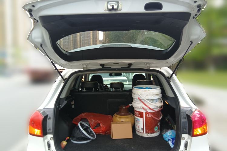 Used Mitsubishi ASX 2013 1.6L Manual Two-Wheel Drive Standard Edition Trunk