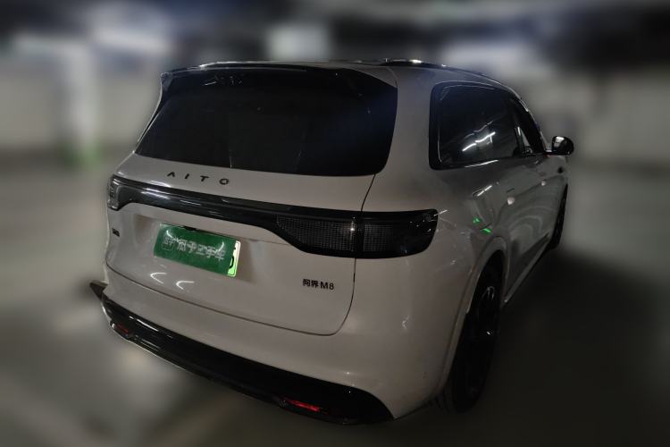 Used Hima AITO M8 2025 Extended-Range Ultra Version 53.4 kWh 5-Seater Edition Rear Right 45 Deg