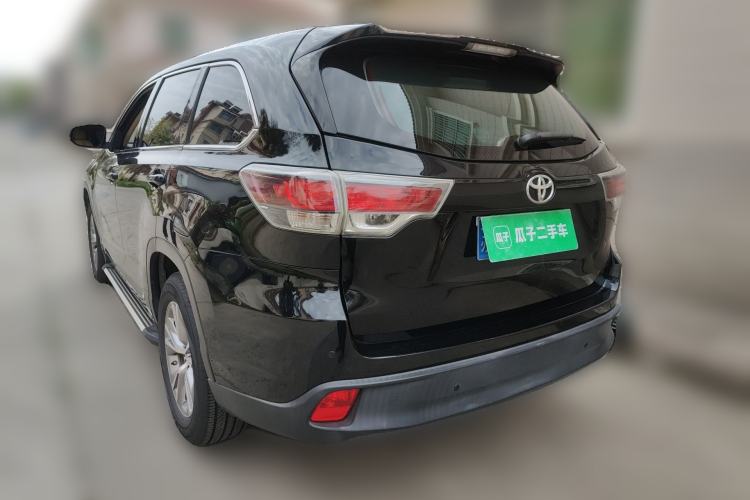 Used Toyota Highlander 2015 2.0T Two-Wheel Drive Elite Edition 5 Seats Rear Left 45 Deg