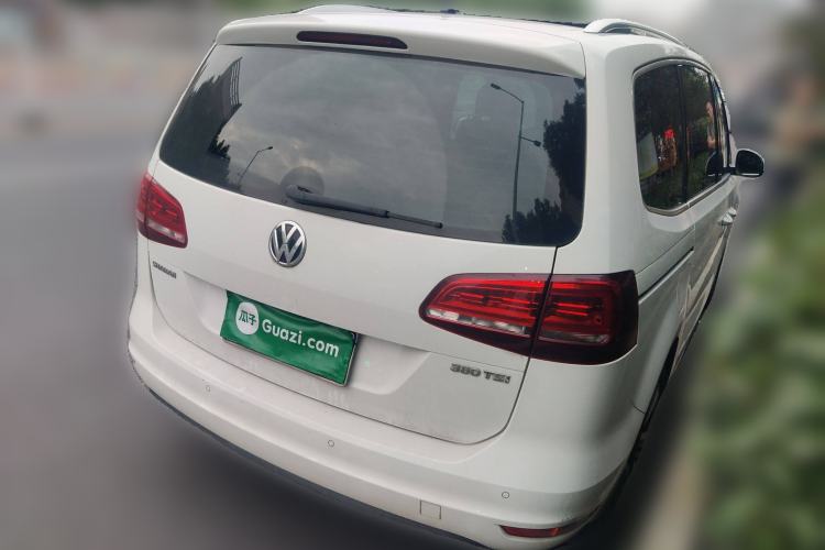 Used Volkswagen Sharan 2018 380TSI Comfort Edition 7-Seater Rear Right 45 Deg