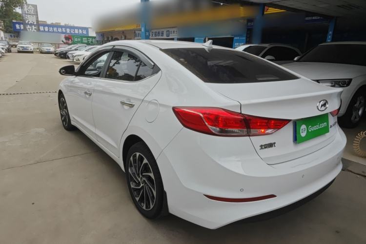 Used Hyundai Elantra (6th Generation / Lingdong) 2019 1.5L CVT ZhiXuan – Elite Version Rear Left 45 Deg