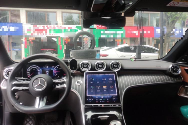 Used Mercedes-Benz C-Class 2023 C 260 L Bright Night Sports Edition Center Console