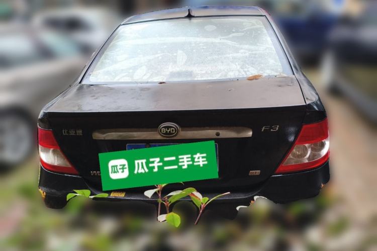Used BYD F3 2013 1.5L Manual Luxury Model Rear