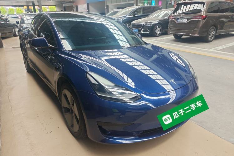 Used Tesla Model 3 2021 Standard Range Rear-Wheel Drive Upgraded Version 3D6 Front Right 45 Deg