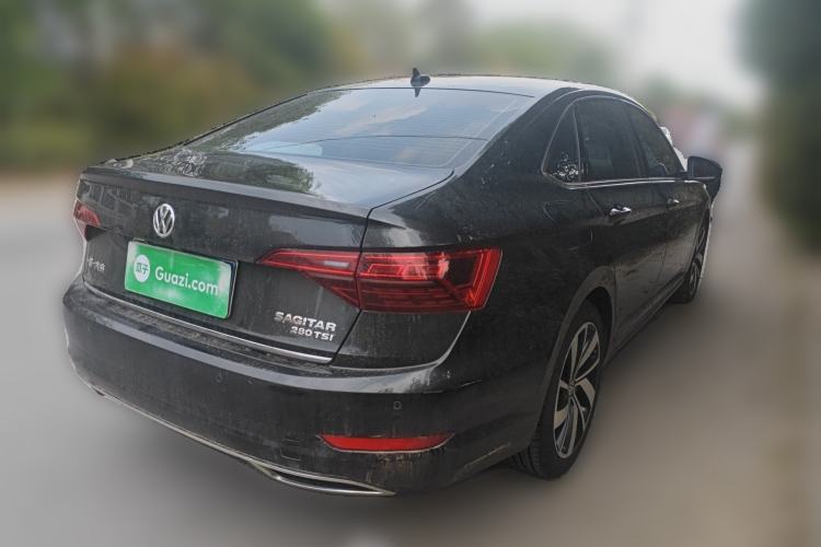 Used Volkswagen Sagitar 2021 280TSI DSG Excellence Edition Rear Right 45 Deg