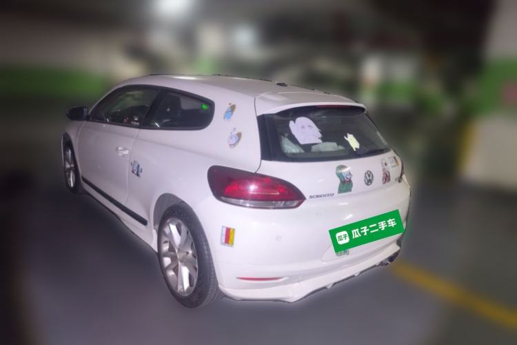 Used Volkswagen Scirocco 2010 2.0 TSI Sport Edition Rear Left 45 Deg