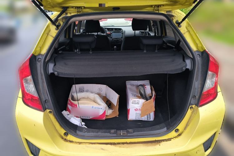 Used Honda Fit 2014 1.5L LX CVT Comfort Model Trunk