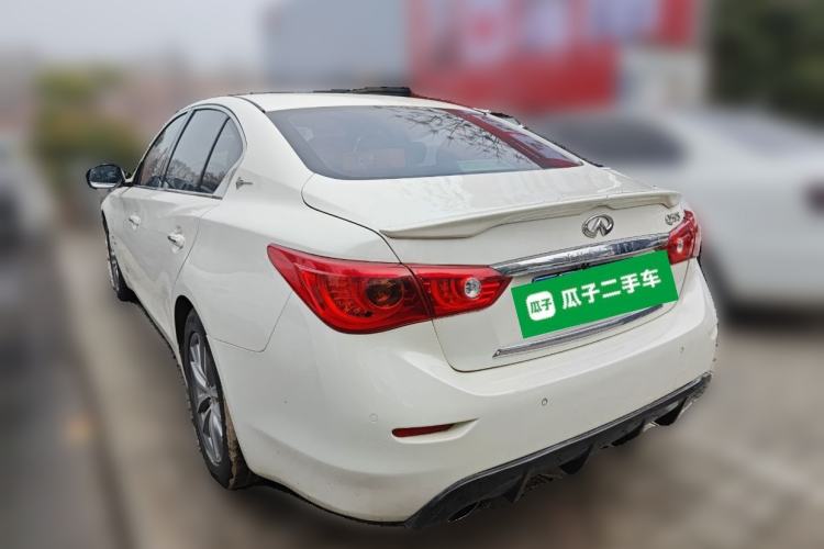 Used Infiniti Q50L 2016 2.0T Enjoyment Edition Rear Left 45 Deg