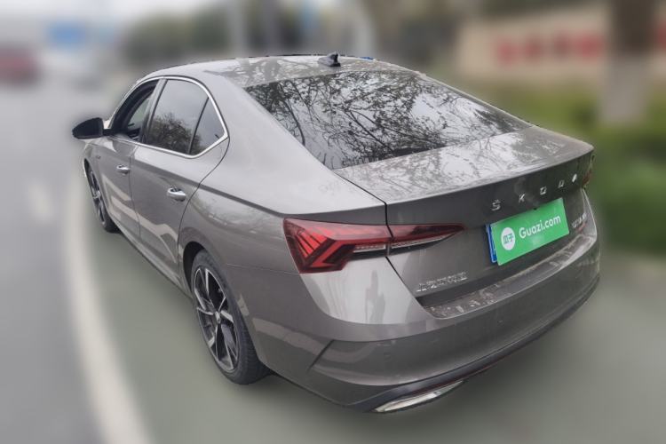 Used Skoda Octavia 2022 PRO TSI280 Luxury Edition Rear Left 45 Deg