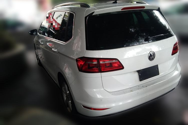 Used Volkswagen Golf 2015 1.4TSI Sportsvan Rear Left 45 Deg