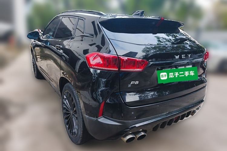 Used Wey P8 2018 2.0T Flagship Model Rear Left 45 Deg