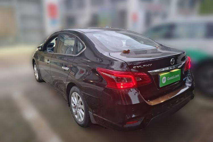 Used Nissan Sylphy 2019 1.6XV CVT Smart Connect Luxury Edition China VI Standard Rear Left 45 Deg