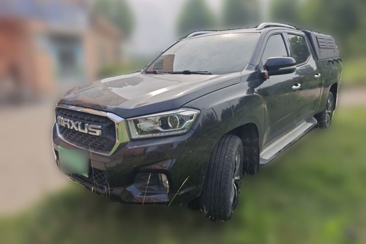 Used SAIC MAXUS T70 2021 2.0T Diesel Automatic Two-Wheel Drive Elite Version with Long Bed and High Ground Clearance