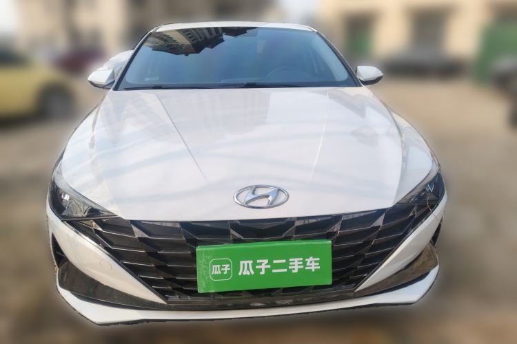 Used Hyundai Elantra 2021 1.5L CVT LUX Prestige Edition Front