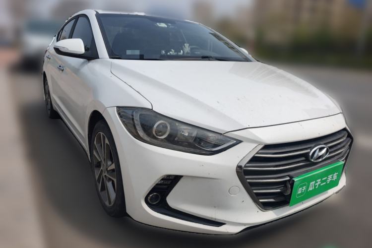 Used Hyundai Elantra (6th Generation / Lingdong) 2016 1.6L Automatic ZhiXuan – Elite Version Front Right 45 Deg