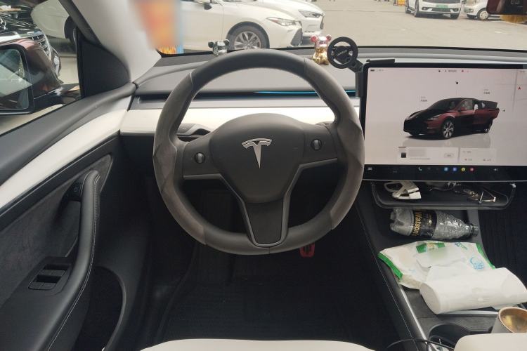 Used Tesla Model Y 2022 Revised Version Rear-Wheel Drive Steering Wheel