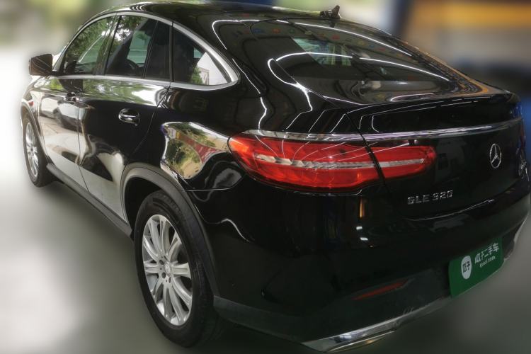 Used Mercedes-Benz GLE Coupe 2015 GLE 320 4MATIC Coupe SUV Rear Left 45 Deg