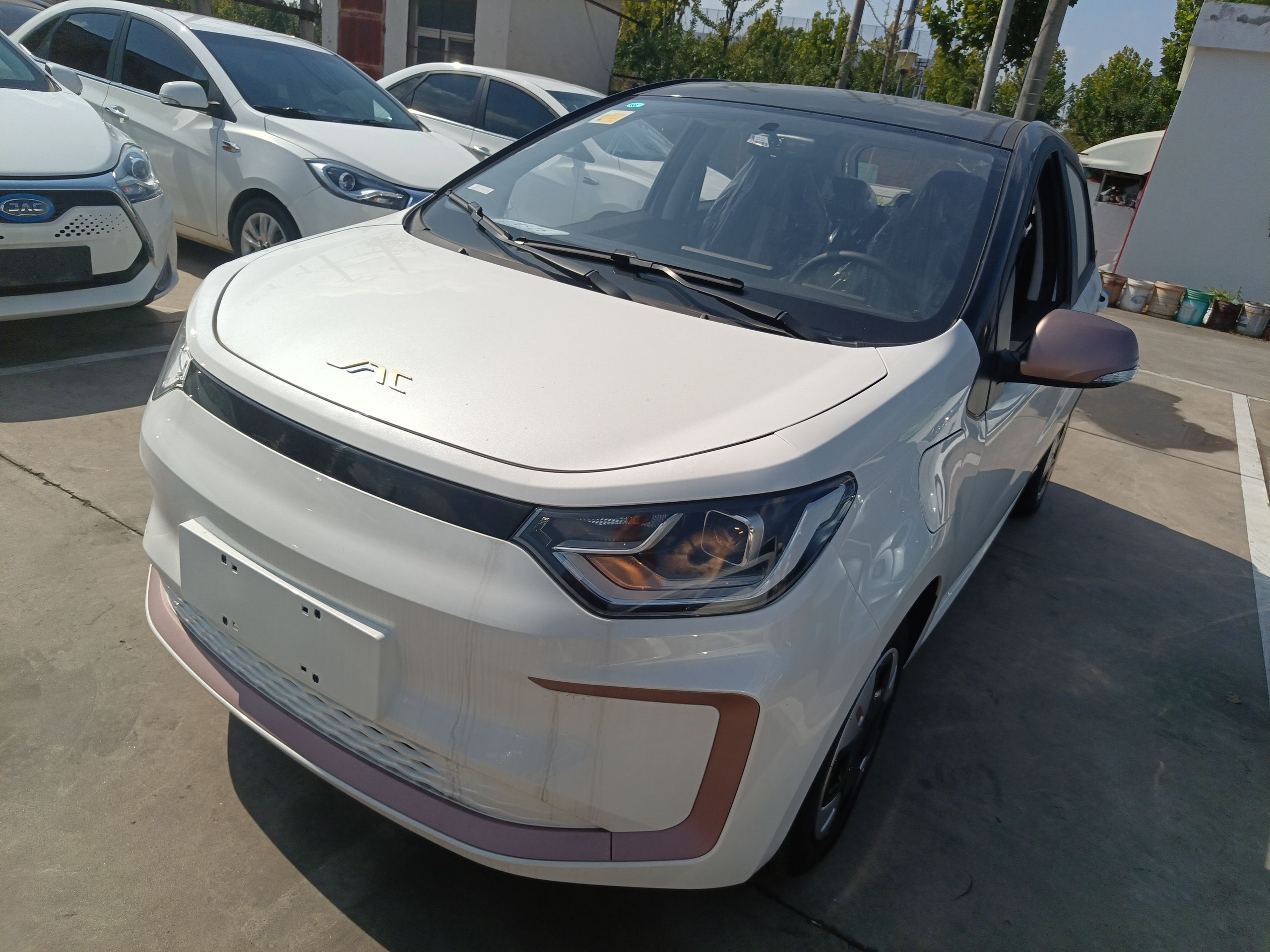 تحت مقدمة السيارة