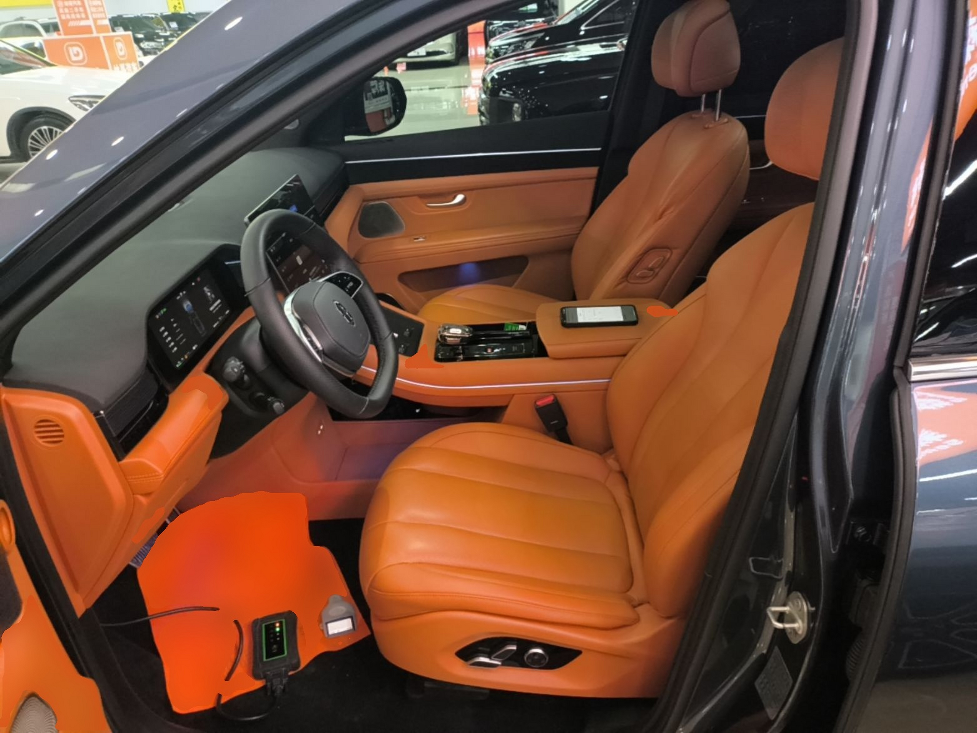 Avant de la voiture