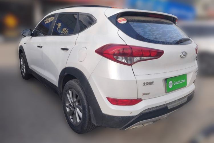 Used Hyundai Tucson 2015 1.6T Dual-Clutch Two-Wheel-Drive Smart Model Rear Left 45 Deg