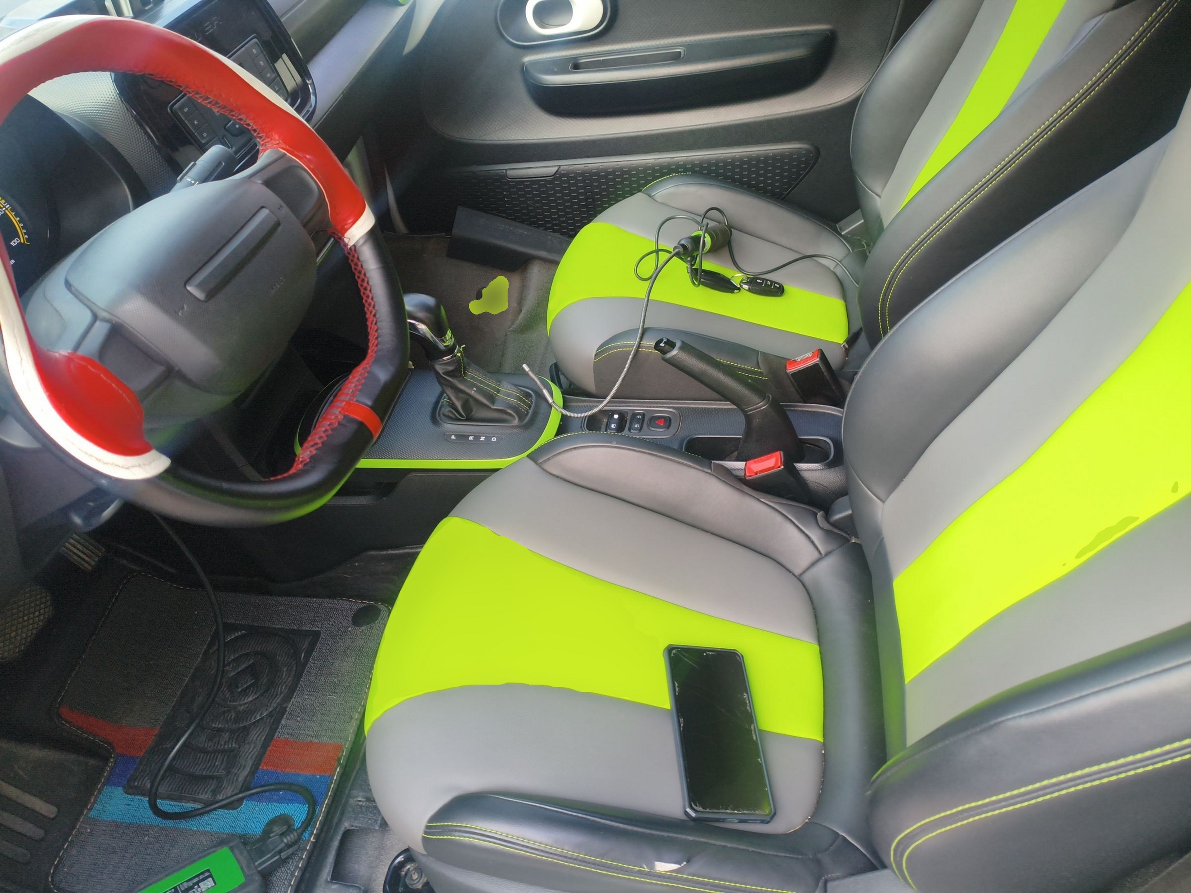 Avant de la voiture