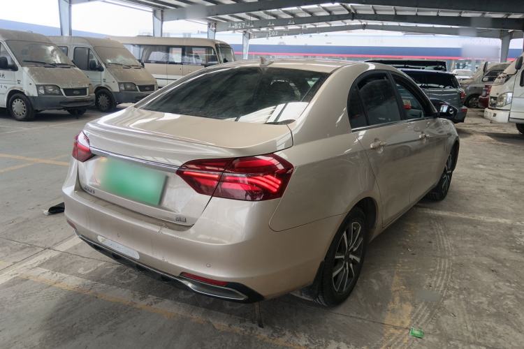 Used Geely Auto Emgrand 2019 Leading Edition 1.5L CVT Upward-Connected Model China VI Standard Rear Right 45 Deg