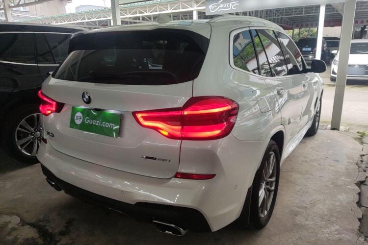 Used BMW X3 2020 xDrive25i M Sport Package Rear Right 45 Deg